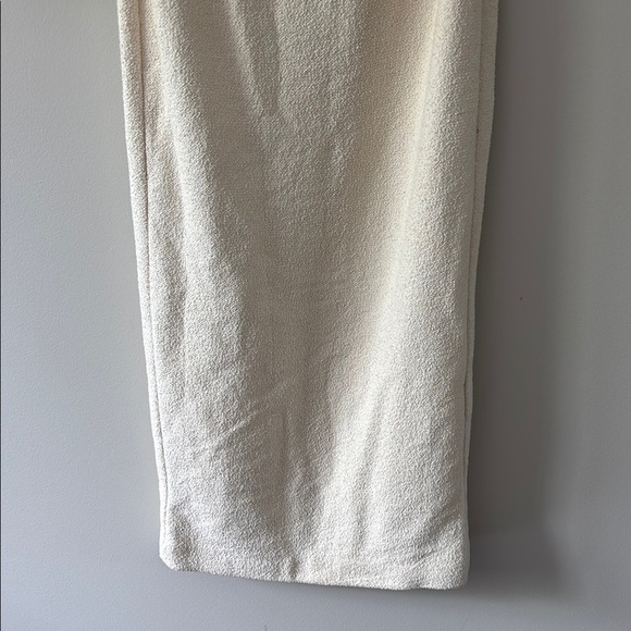 ZARA Elegant Cream One-Shoulder Dress XS - Picture 6 of 10